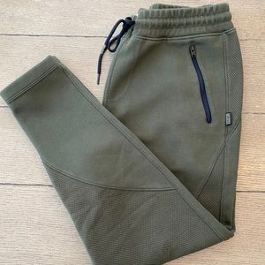 Hollister Guys Olive Sweatpants: S